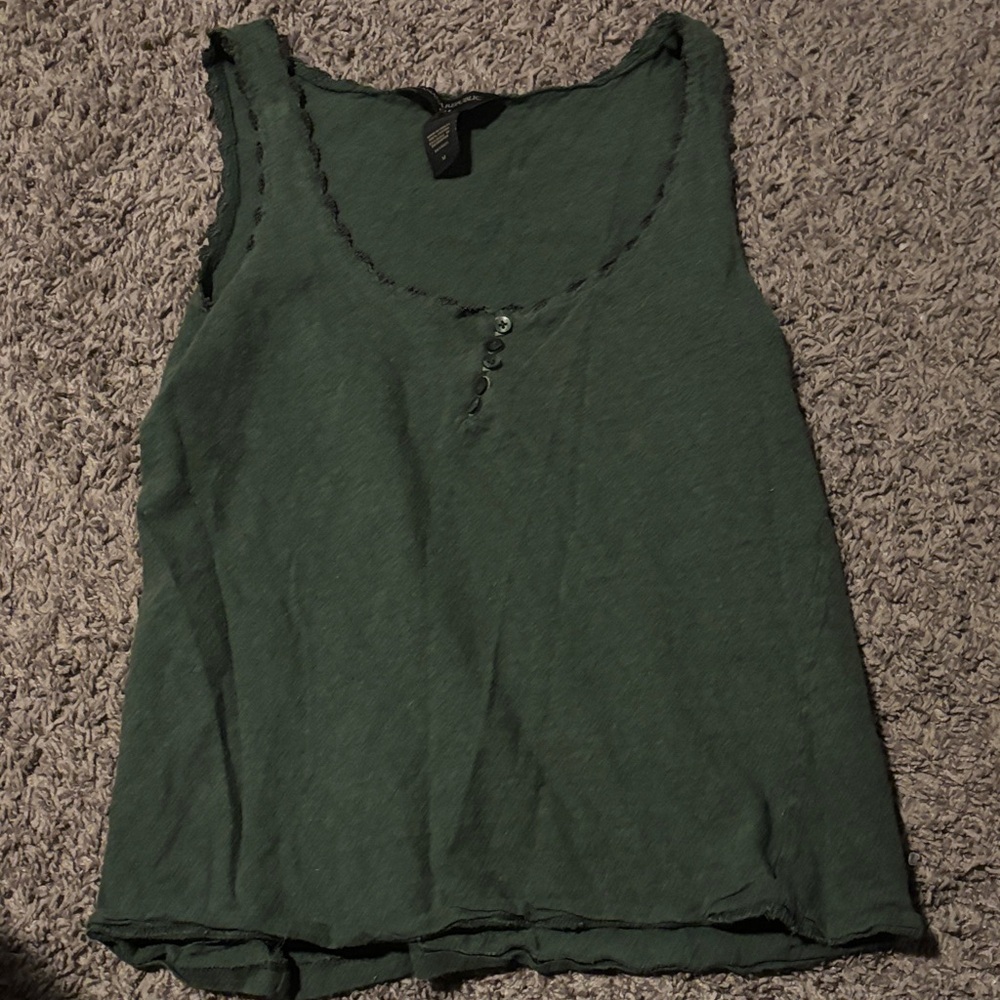 Banana Republic Forest Green Tank Top